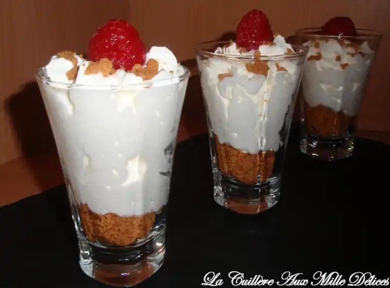 Mousse au citron & spéculoos
