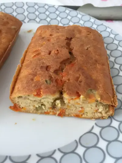 Cake au thon et carottes parfumé au cumin