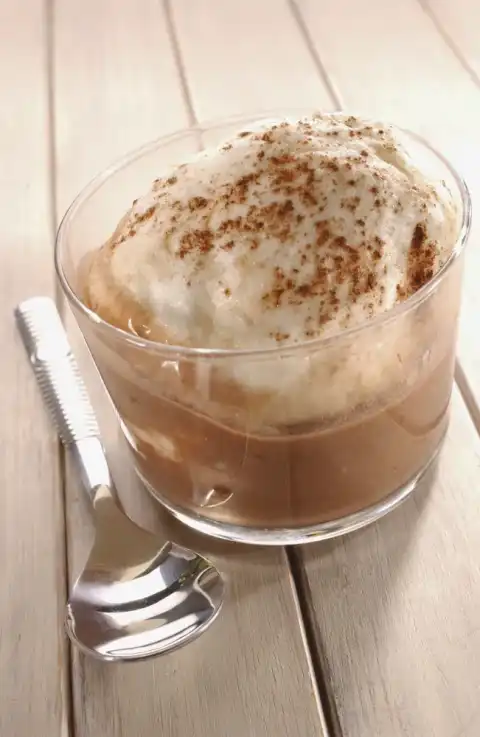 Oeufs à la neige au chocolat