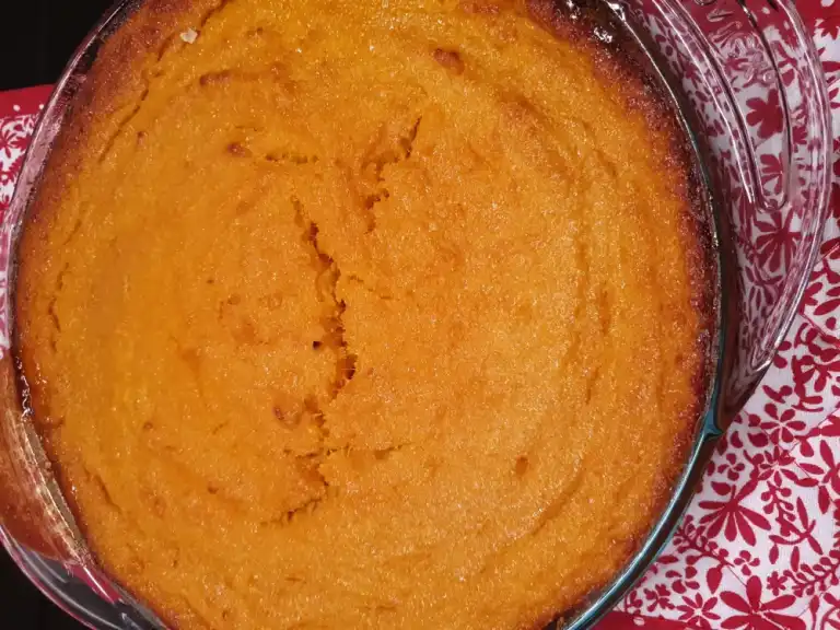 Flan caramélisé au potiron