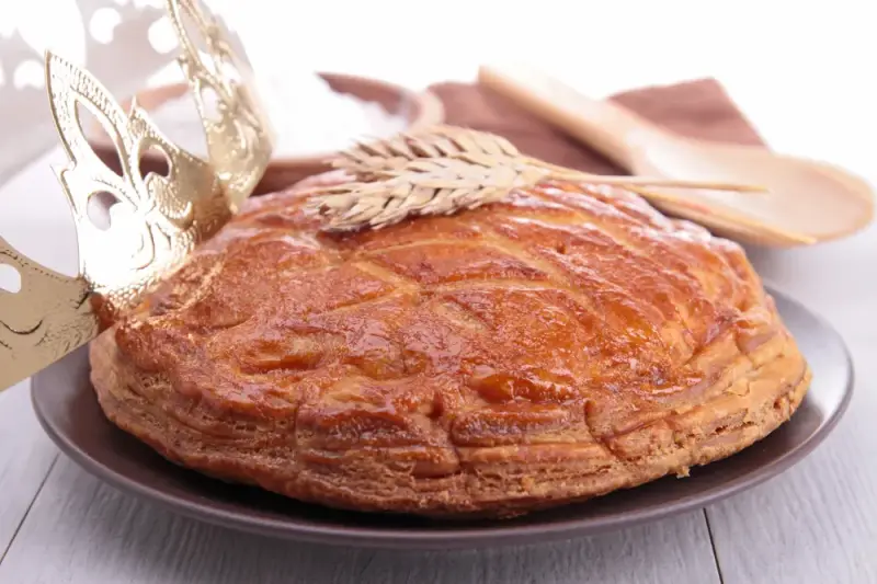 Galette des rois pommes oranges