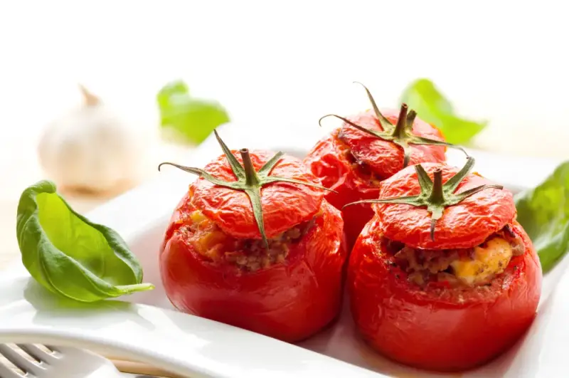 Tomates farçies au Cookeo