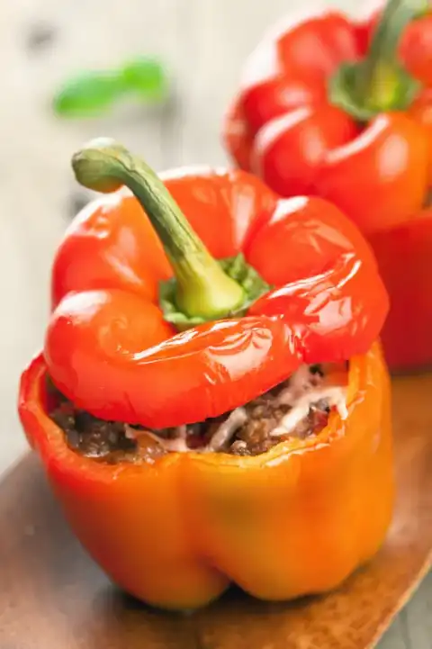 Poivrons farcis express
