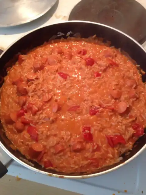 Risotto de knack