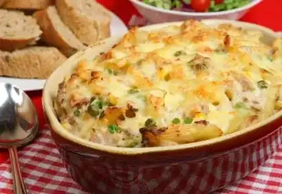 Pâtes gratinées (recettes de famille !!)