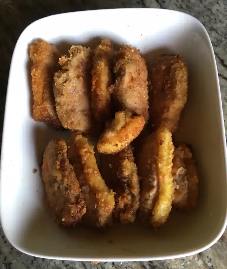 Magret de canard pané