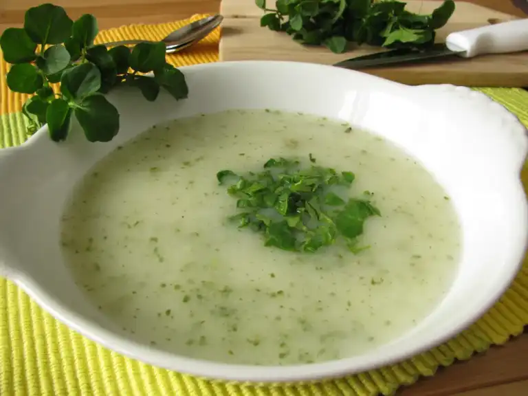 Velouté de cresson aux pommes de terre