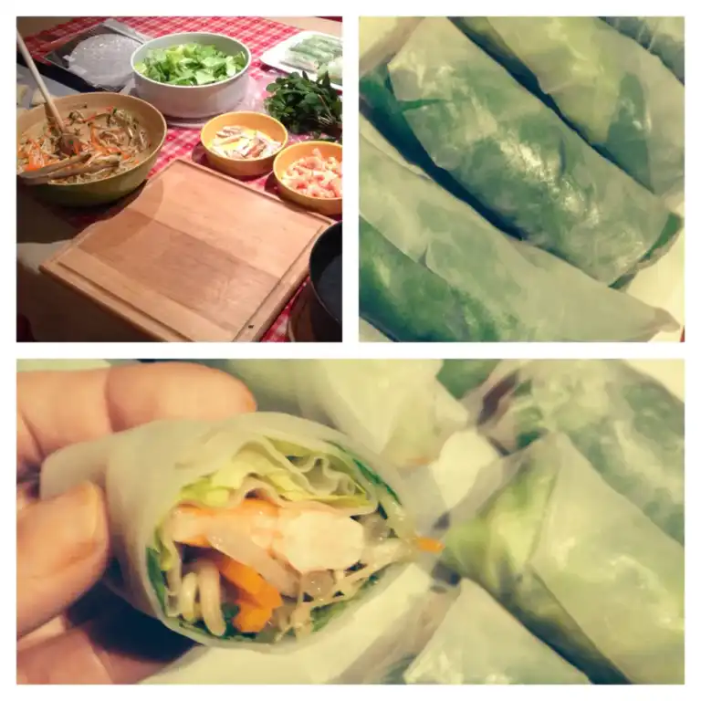 Rouleaux Thaï - Citron vert / crevettes