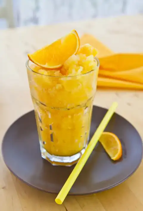 Granité a l orange et grand-marnier