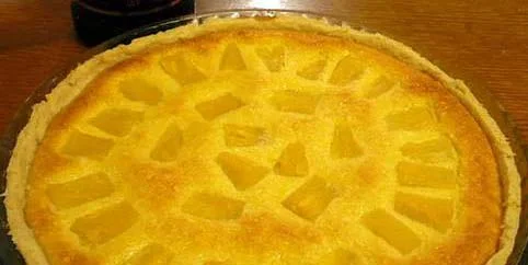 Tarte ananas et noix de coco (créole)