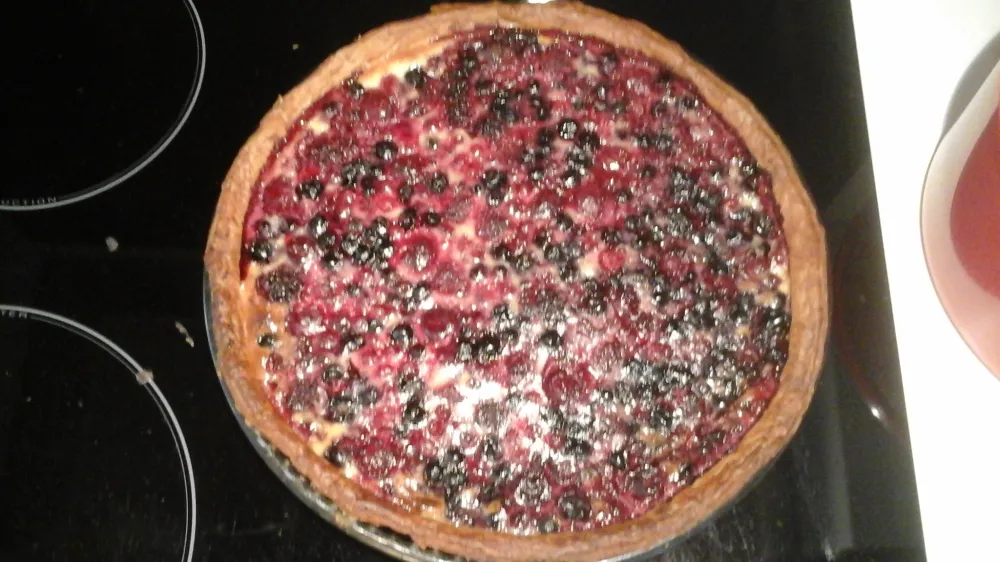 Tarte sablée aux fruits rouges