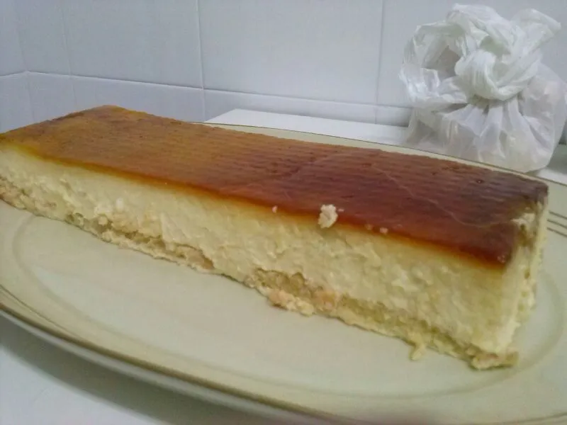 Gâteau ananas frais sans cuisson