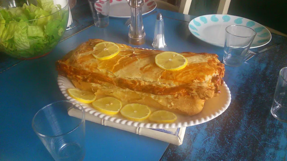 Terrine en croûte aux 3 poissons