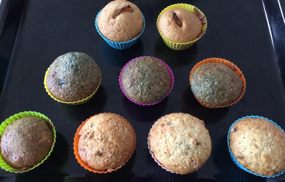 Muffins moelleux sans oeuf ni beurre