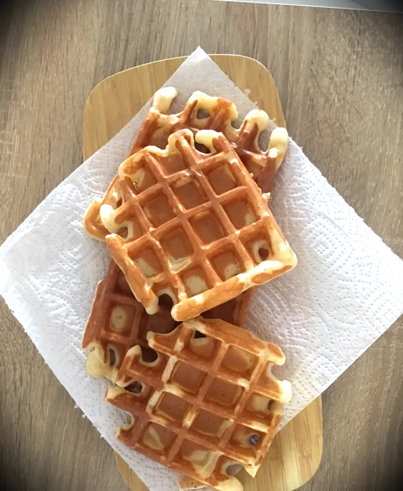 Gaufre allégée sans produit allégée et sans beurre ni huile