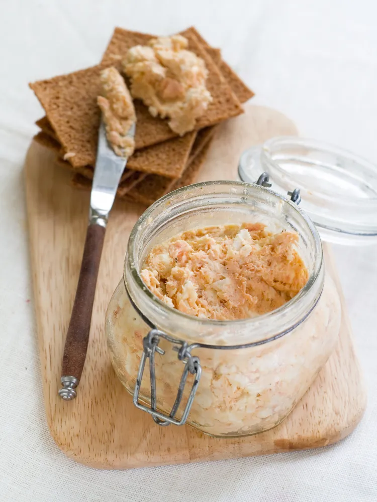 Rillettes aux 2 saumons au carré frais