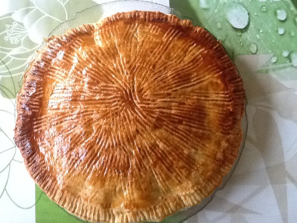 Galette des rois au chocolat et pralin