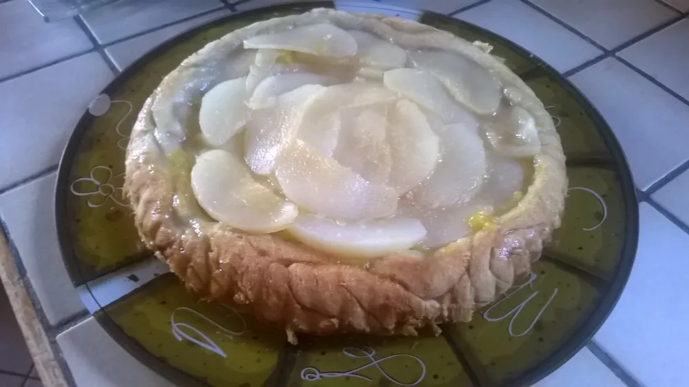 Tarte tatin poire-mangue