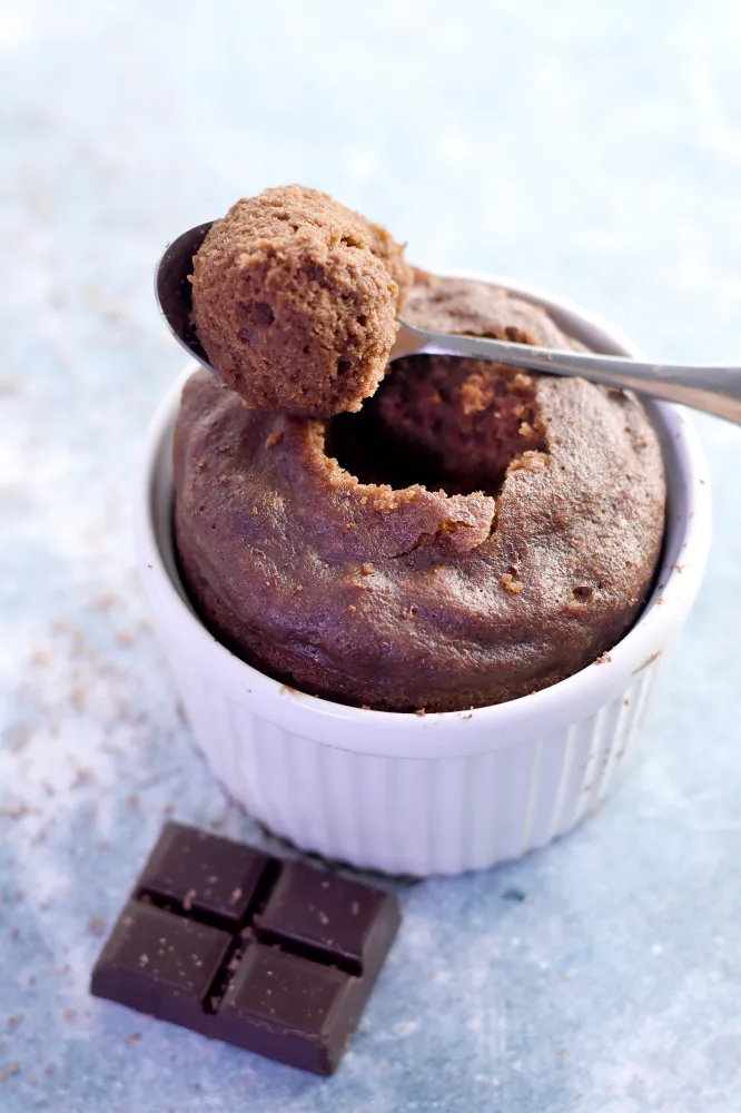 Gâteau au chocolat vapeur