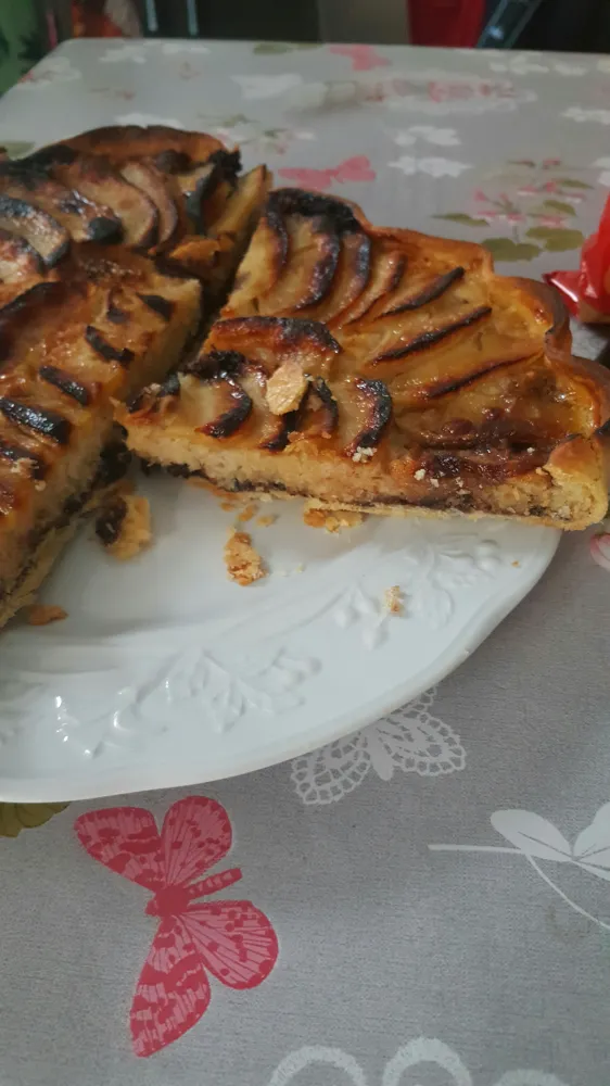 Tarte Choco, Coco et Amandes