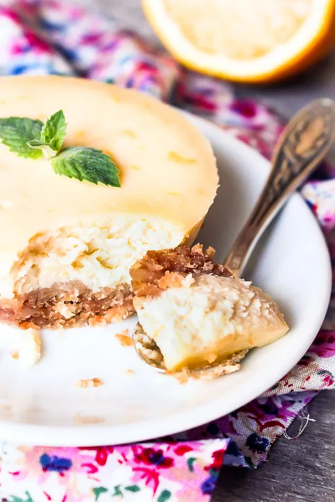 Cheesecake anglais au citron