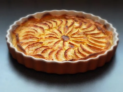 Tarte aux pommes normande