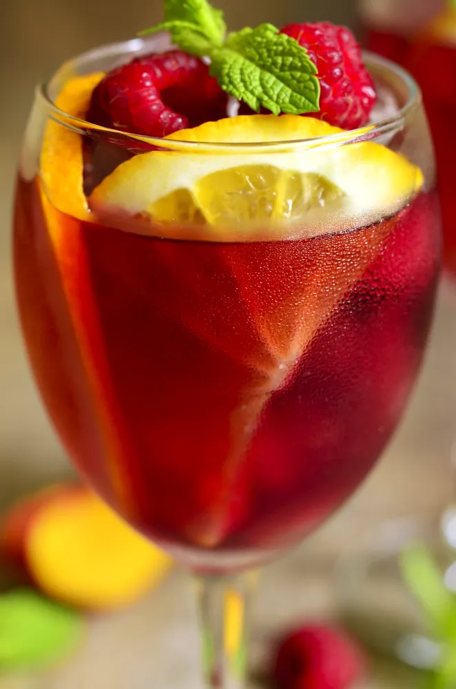 Sangria maison fruitée