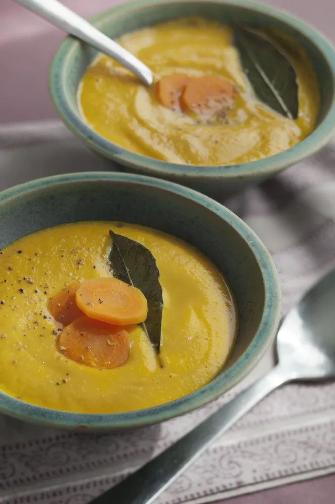 Soupe carottes et coco