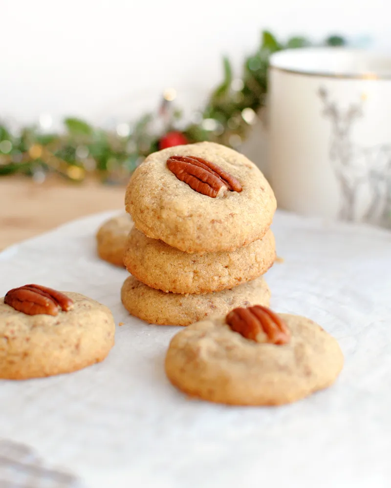 Sablés noix de Pécan et sucre muscovado