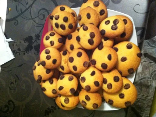 Cookies sablés au chocolat et au pralin