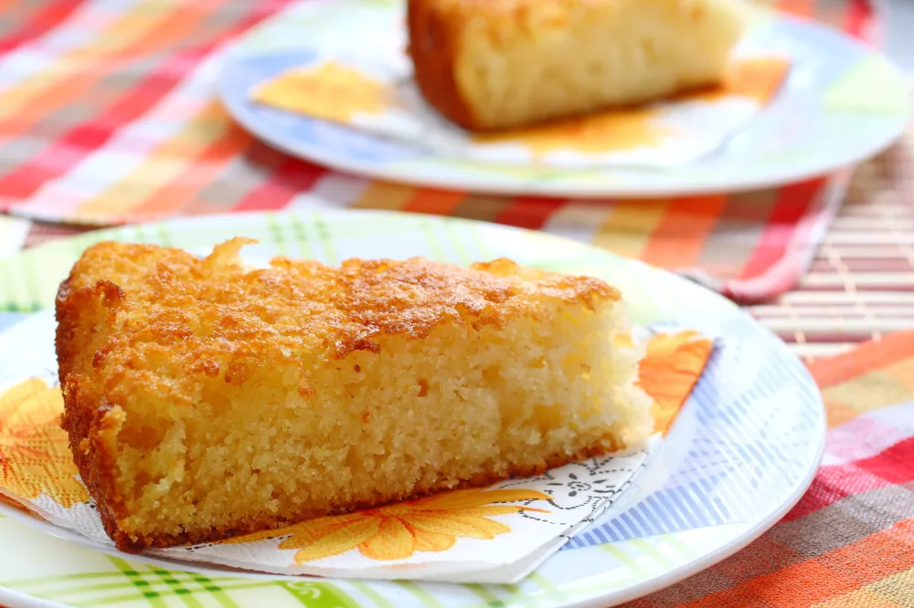 Gâteau moelleux à lorange