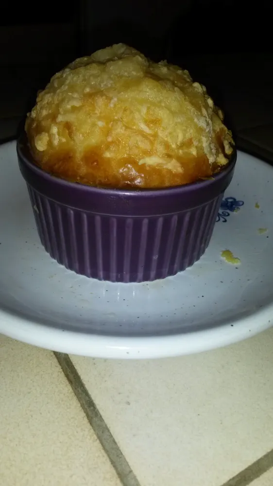 Muffins au camembert coulant