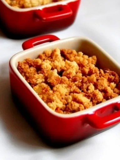 Le crumble pommes Oréo de Mélissa