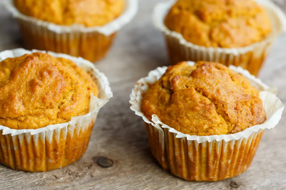 Petits muffins citrouille-châtaignes