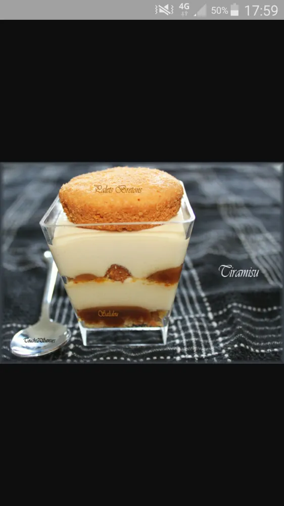 Tiramisu breton facile