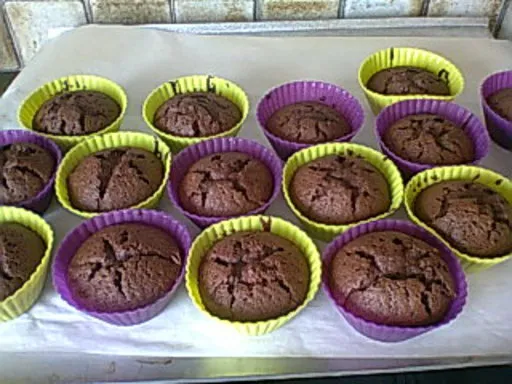 Muffins au chocolat