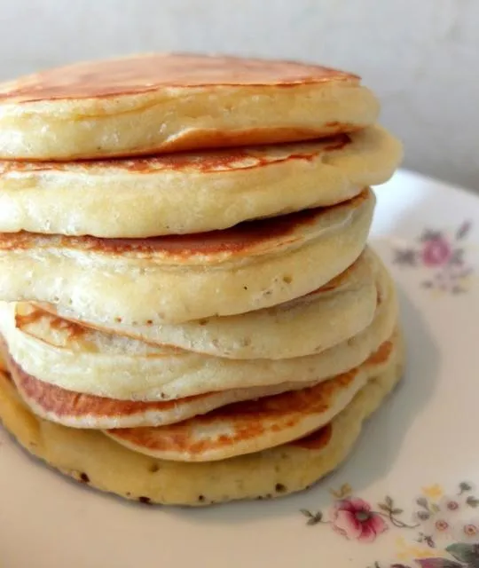 Pancake poire gingembre et chocolat