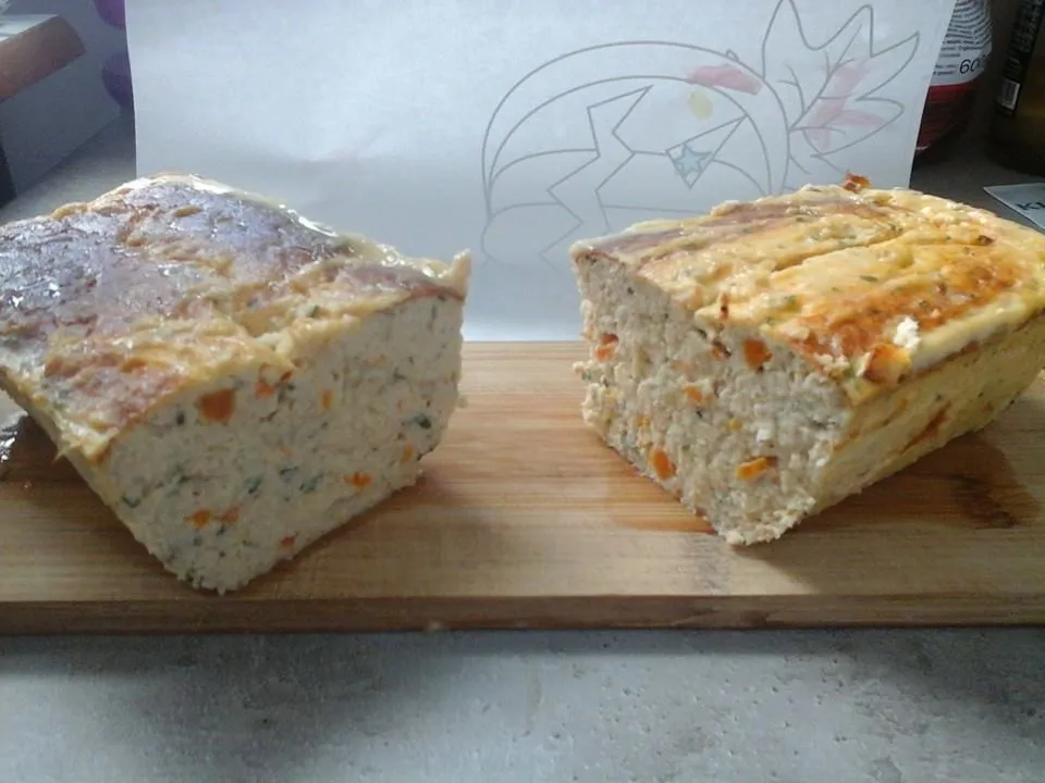 Terrine de poisson, carotte et surimi