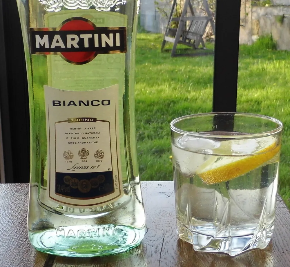 Bébé des neiges, cocktail Martini blanc