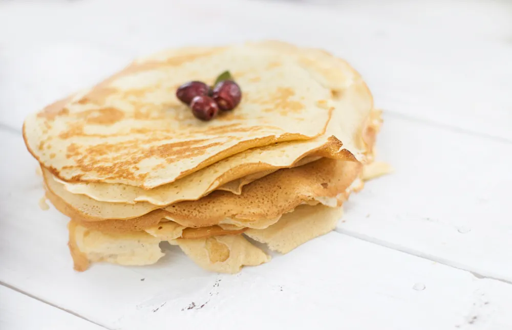 Crêpes à leau