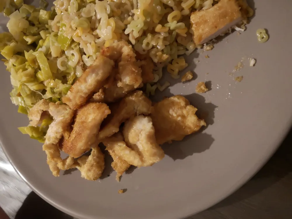 Escalopes de dinde panée à la moutarde