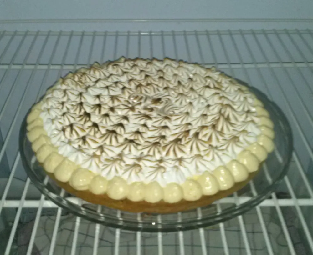 Tarte citron meringué au sablé breton