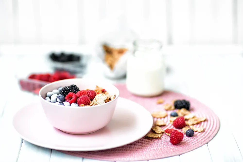 Porridge aux fraises au Monsieur Cuisine