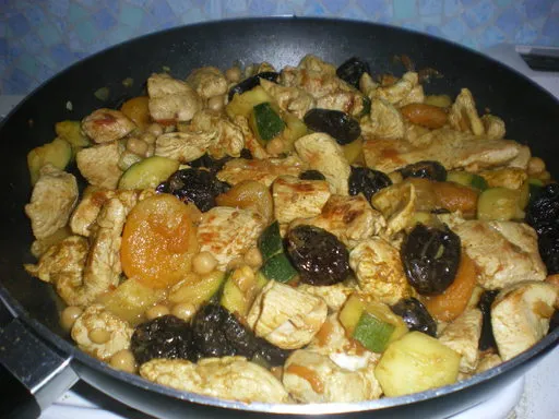 Tajine poulet facile