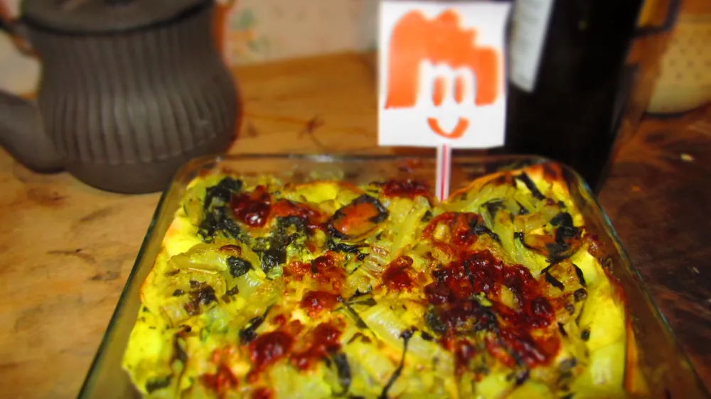 Lasagnes de blettes aux moules