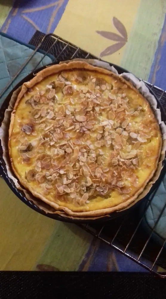 Tarte aux poires pommes bananes