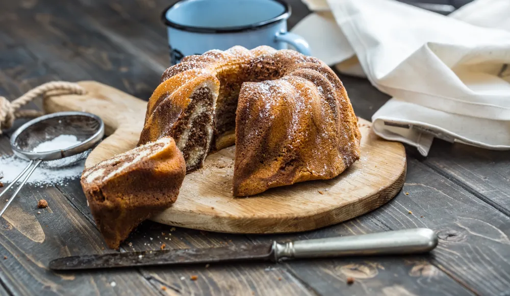 Gâteau marbré recette de grand-mère au Companion