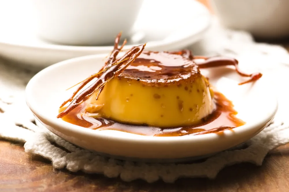 Crème caramel à la mexicaine au Companion