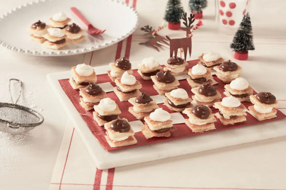 Millefeuille à la chantilly et au Nutella®