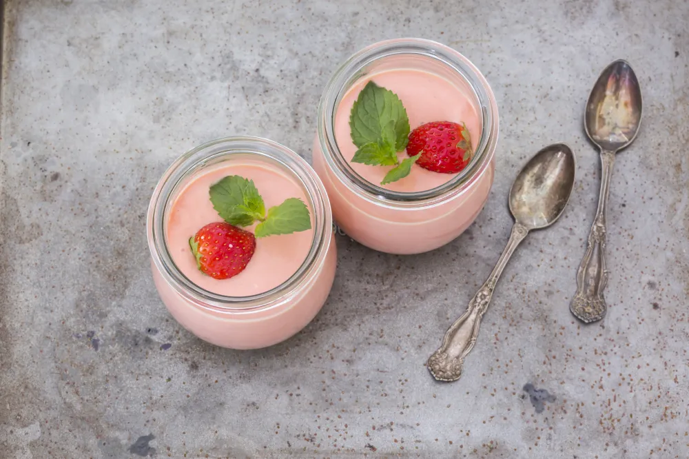 Mousse aux fraises Tagada